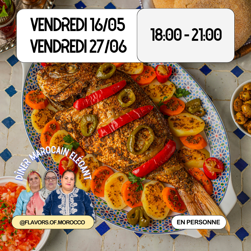 Friends Night: Dîner Marocain Elégant