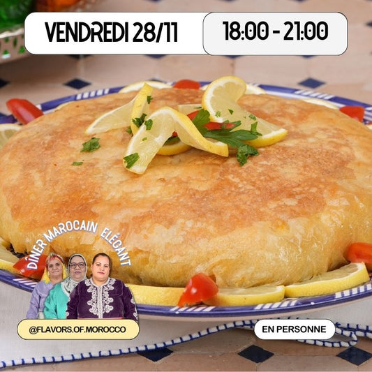 Friends Night: Dîner Marocain Elégant