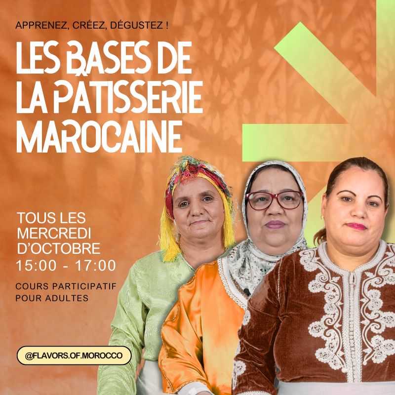 Les Bases de la cuisine marocaine : 4 ateliers de pâtisserie