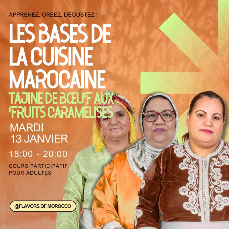 Les Bases de la Cuisine Marocaine : Tajine de Bœuf aux Fruits Caramélisés