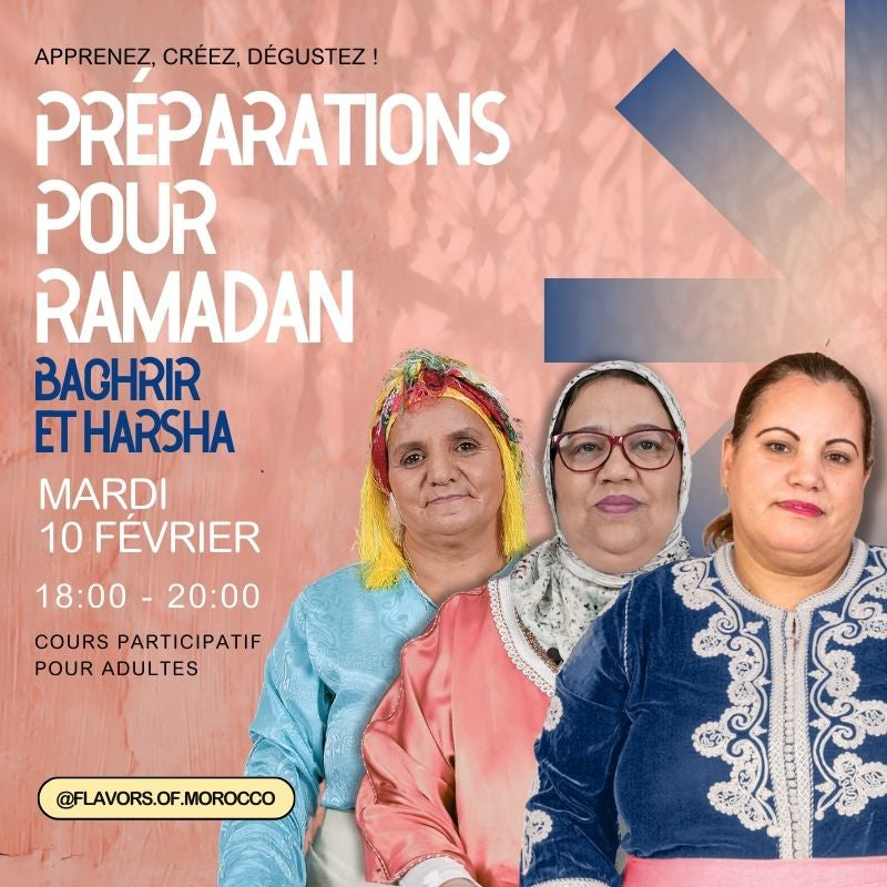 Préparation du Ramadan : Baghrir et Harsha