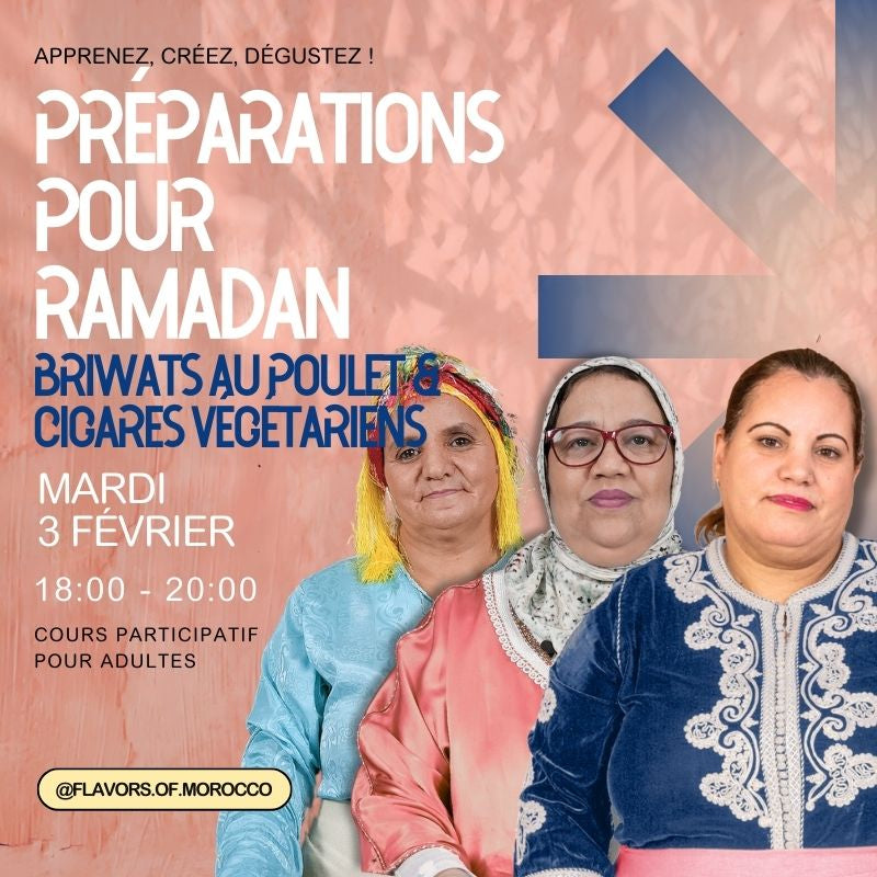 Préparation Ramadan : Briwats au poulet et Cigares végétariens