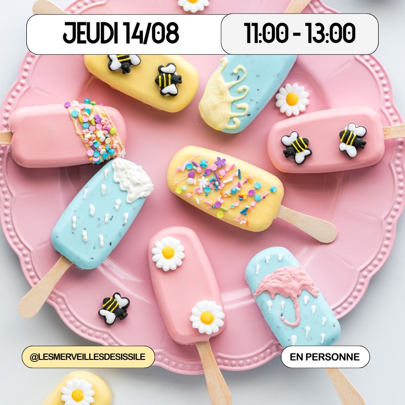 Kids and Parents Class: Brownie Popsicles