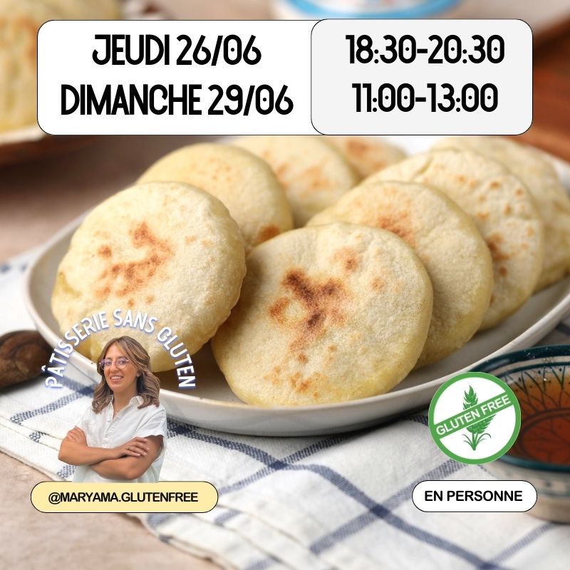 Gluten-Free Batbout Dough