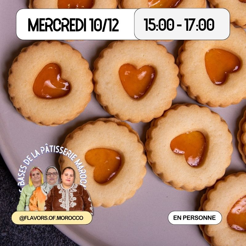 Les Bases de la pâtisserie marocaine : 4 ateliers de pâtisserie