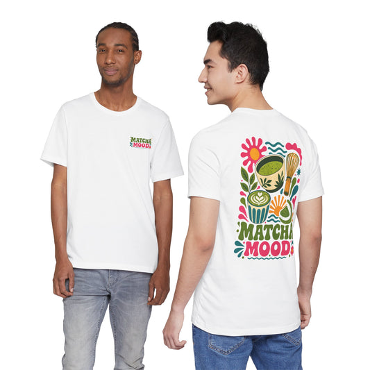 Matcha Mood T-Shirt | Matcha Tea Illustration, Whisk & Cup Design