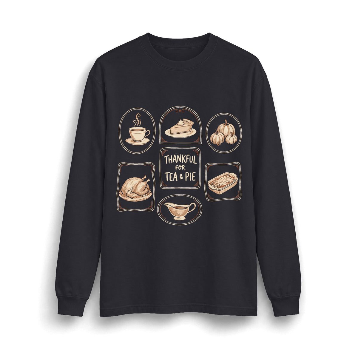 Thanksgiving  T-shirt - Dinner Frames