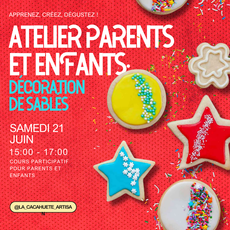 Kids and Parents Class: Cookie Decoration