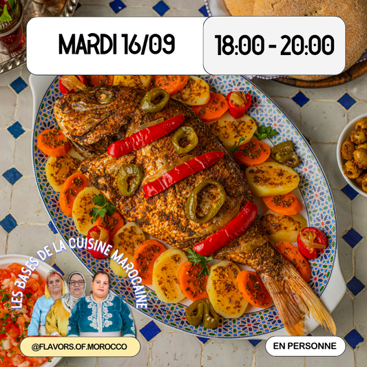  Poisson au four et légumes