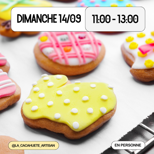 Atelier parents et enfants: Décoration de cookies