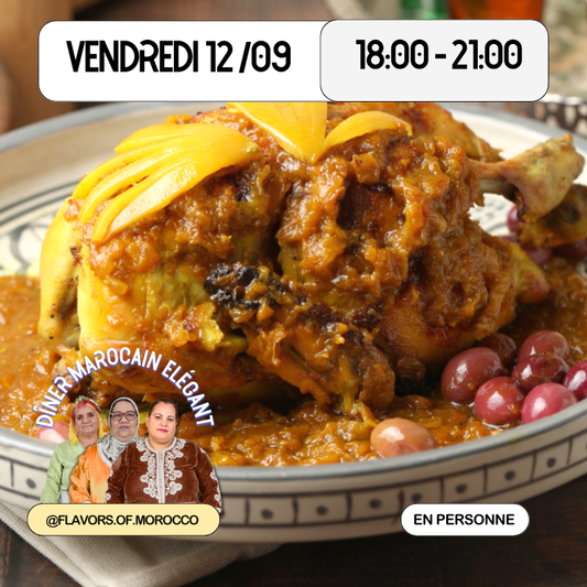 Friends Night: Dîner Marocain Élégant