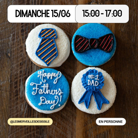 Atelier Parents & Enfants : Décoration de Cookies Spécial Fête des Pères