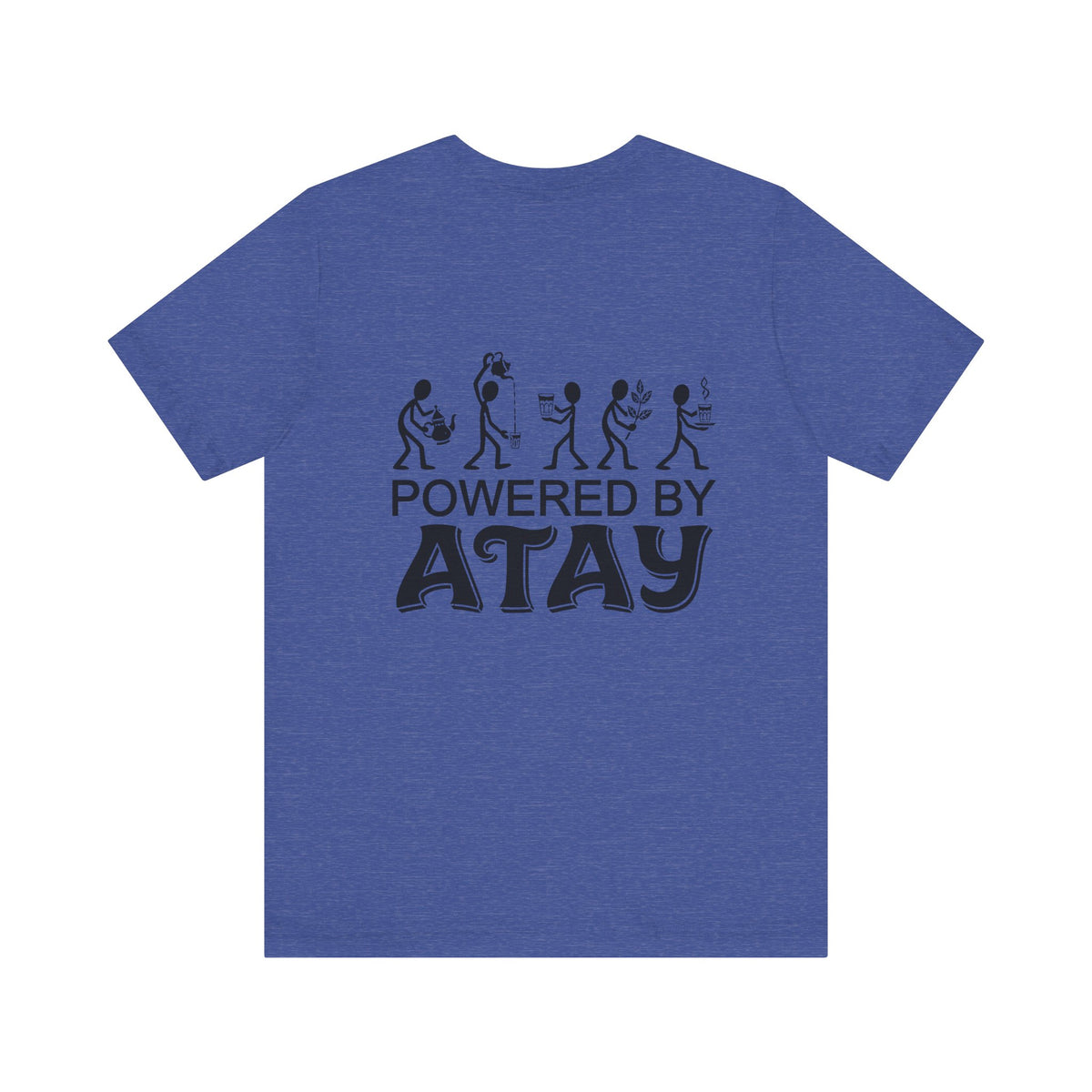 Powered by Atay T-Shirt | Evolution Coffee Tea Lovers Tee