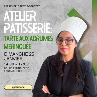 Atelier Patisserie: Tarte aux Agrumes Meringuée 