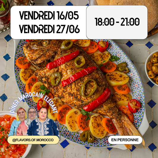 Friends Night: Dîner Marocain Elégant