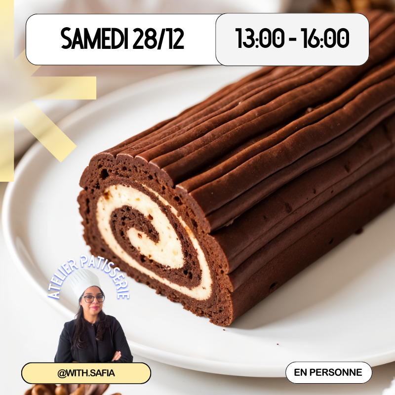 Atelier Patisserie: Bûche de Fin d'Année