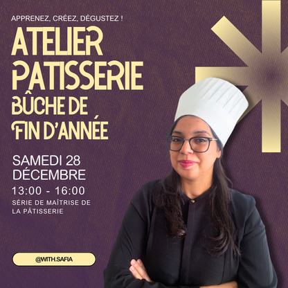 Atelier Patisserie: Bûche de Fin d'Année