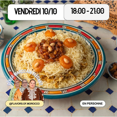 Friends Night: Dîner Marocain Élégant