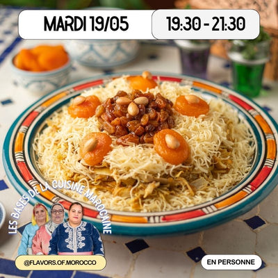 Basics of Moroccan cooking: Seffa Madfouna