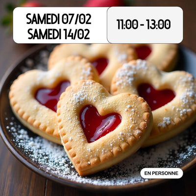 Atelier Parents et Enfants : Sablés Marocains de la Saint-Valentin