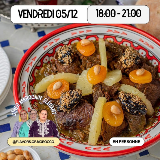 Friends Night: Dîner Marocain Raffiné