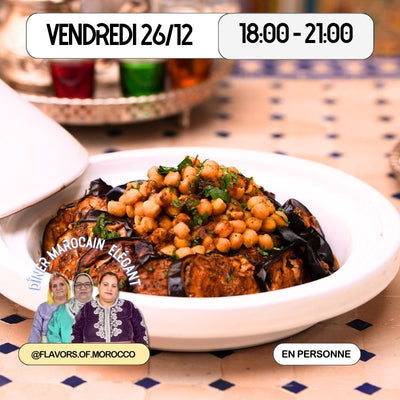 Friends Night: Dîner Marocain Raffiné