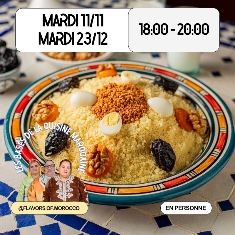 Les Bases De La cuisine Marocaine