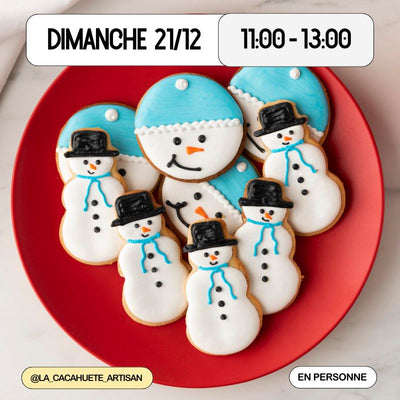 Atelier parents et enfants: Décoration de cookies d'hiver