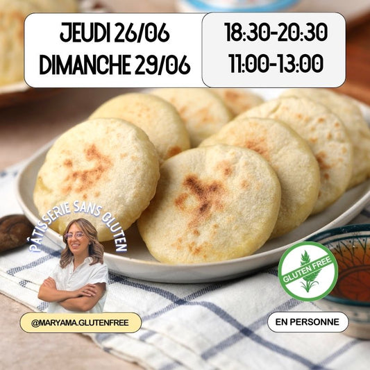 Pâte à batbout sans gluten