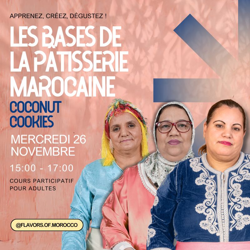 Cookies à la noix de coco – Macarons (Helwat Del Kouk) 