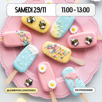 Atelier Parents et Enfants: Popsicles au brownie