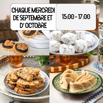 Les Bases de la cuisine marocaine : 4 ateliers de pâtisserie