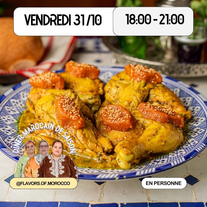 Friends Night: Dîner Marocain de saison