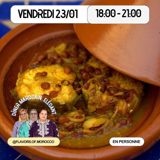 Friends Night: Dîner Marocain Raffiné
