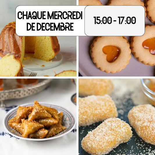 Les Bases de la pâtisserie marocaine : 4 ateliers de pâtisserie