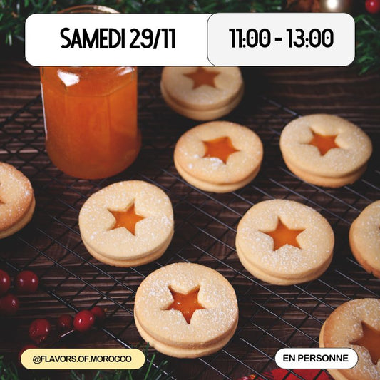 Atelier parents et enfants: Sablés marocains