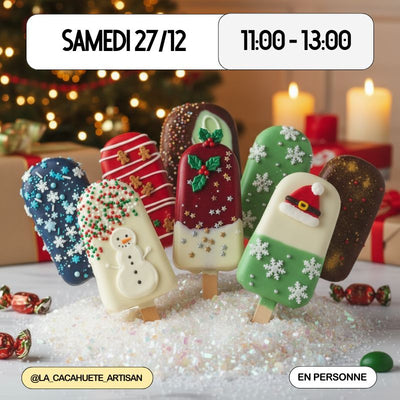 Atelier parents et enfants: Brownies Popsicles des Fêtes