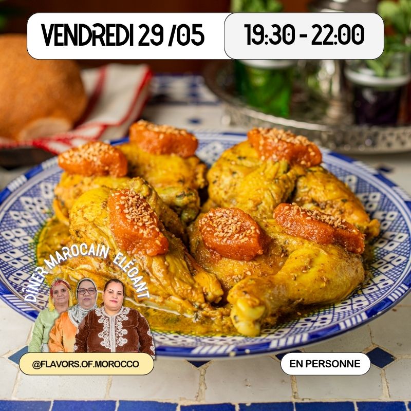 Friends Night : An Elegant Moroccan Dinner - May 29