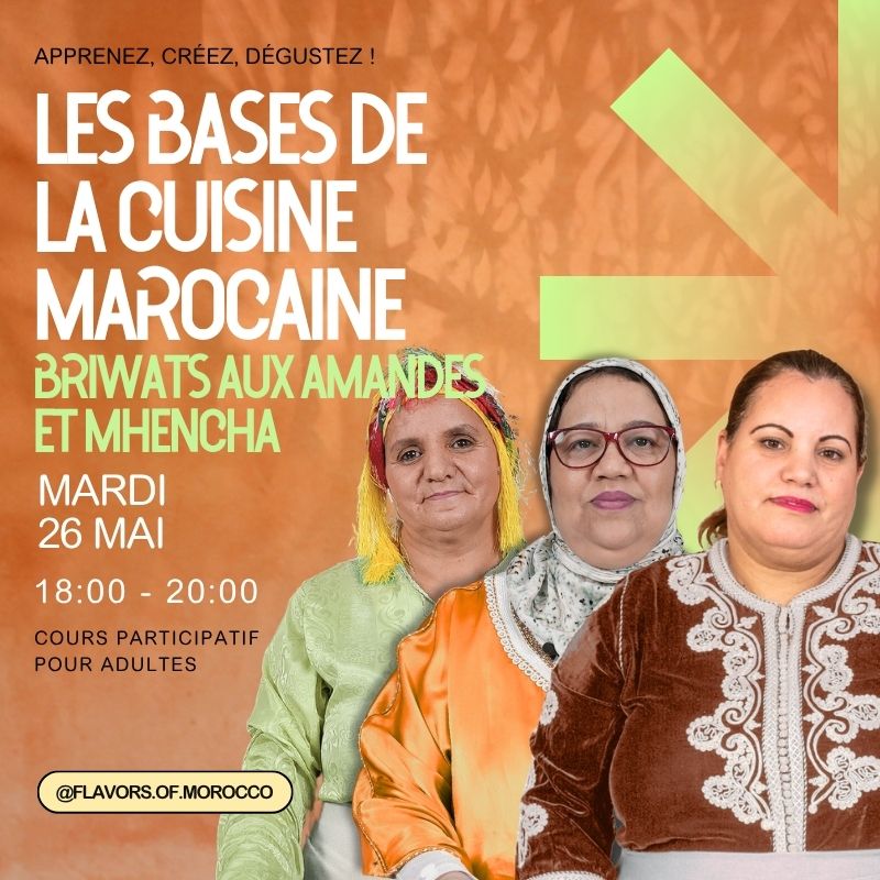 Basics of Moroccan Cooking: Almond Briwats and Mhencha