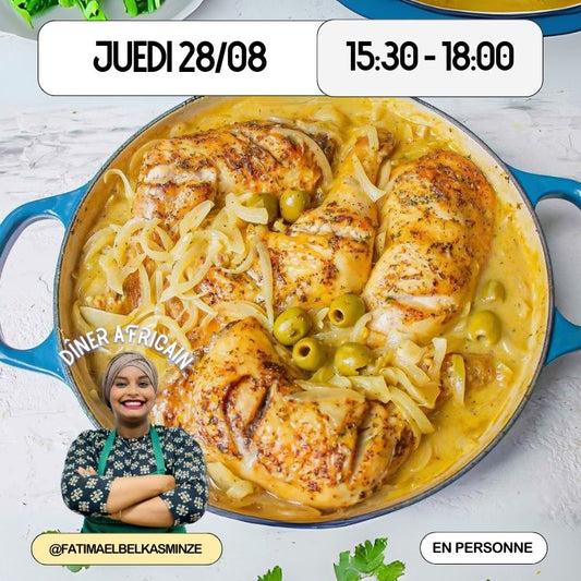 Friends Night: Dîner Africain - Poulet Yassa