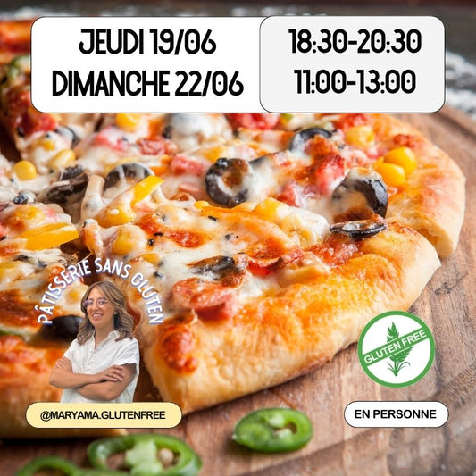 Pâte à pizza sans gluten